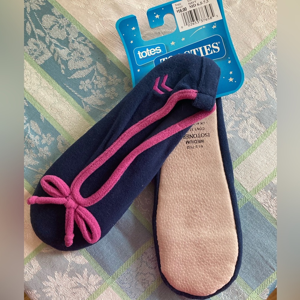Totes toasties slippers.
